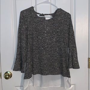 New York and company grey blouse🎃